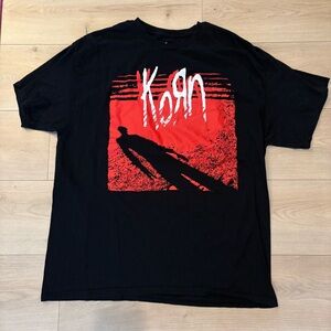 Korn Black Band Tee size XL